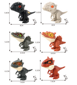 Juguete dinosaurio que muerde dedos