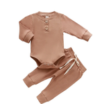 Conjunto de bebé - Body de manga larga y pantalón