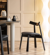 Silla comedor con respaldo estilo café