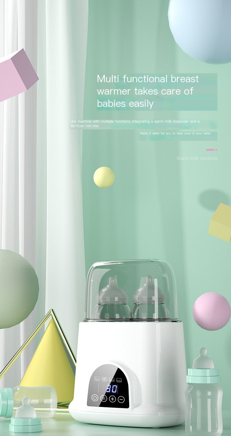 Biberón con termostato automático