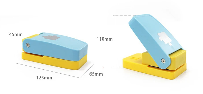 Perforadora de rompecabezas que ahorra mano de obra, perforadora en relieve, manual de bricolaje, variedad, perforadora de inteligencia para niños