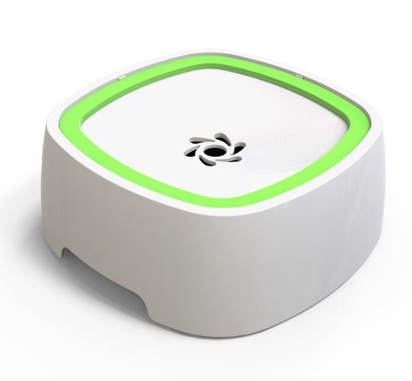 Cuenco de agua para mascotas, ¡sin manchas en el suelo y sin pelos mojados en la boca!