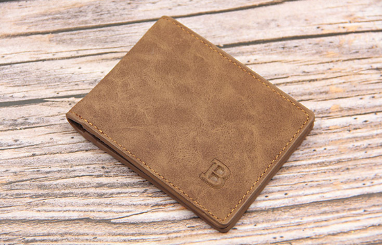 Cartera Corta para Hombre con Diseño