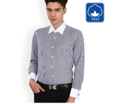 LYON: Camisa de Vestir Francesa de Algodón Premium para Hombre