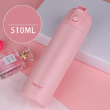 Taza Térmica Portátil para Hombres y Mujeres con Tapa de Rebote para Negocios