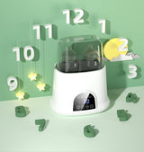 Biberón con termostato automático