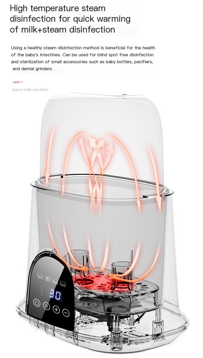 Biberón con termostato automático