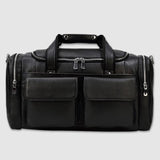 Bolsa de Mano de Cuero para Hombre de Gran Capacidad