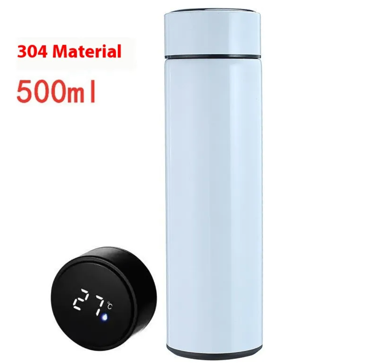 Termo Inteligente con Pantalla LED de Temperatura