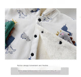 Capa Impermeable Infantil con Diseño de Dinosaurio