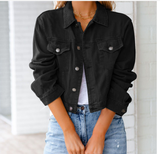 Chaqueta vaquera lisa