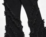 Vaqueros acampanados únicos y modernos para hombre