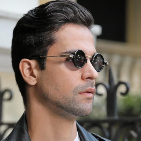 Lentes de sol retro para hombres