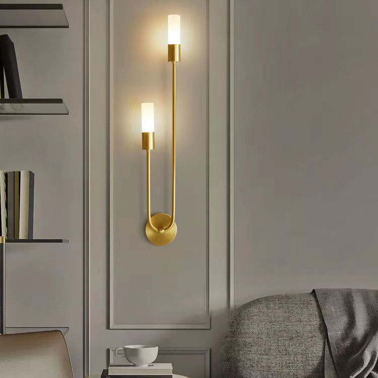 Lámpara de Pared Doble Moderna Nórdica para Dormitorio