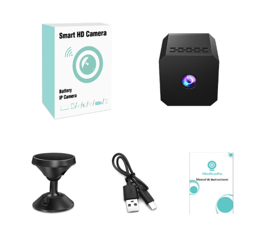 Mini cámara cuadrada F1 HD