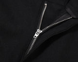 Vaqueros rectos retro con botones y cremallera para hombre