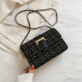 ELEVANI: Bolso Bandolera de Textura Entrelazada