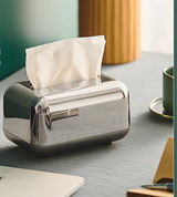 Caja de papel y pañuelos Lenogue Chrome