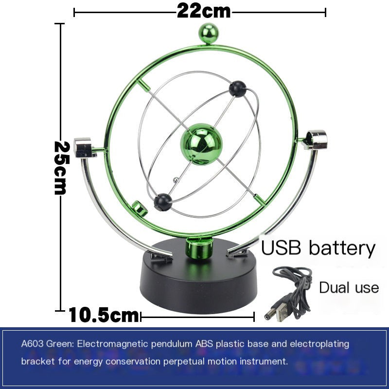 Balanza Newton creativa, medidor de movimiento perpetuo, levitación magnética, descompresión, física, juguete de escritorio, adorno, regalo.