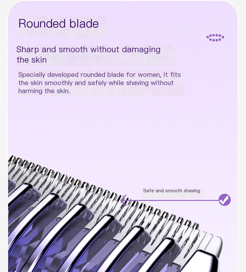 Rasuradora doble cabeza para mujer