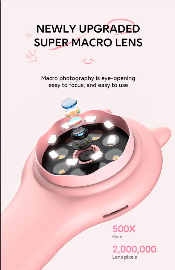 Microscopio de Juguete para Niños – Set de Experimentos Científicos Educativos