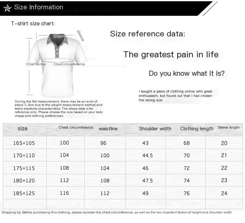 Camiseta de manga corta para hombre