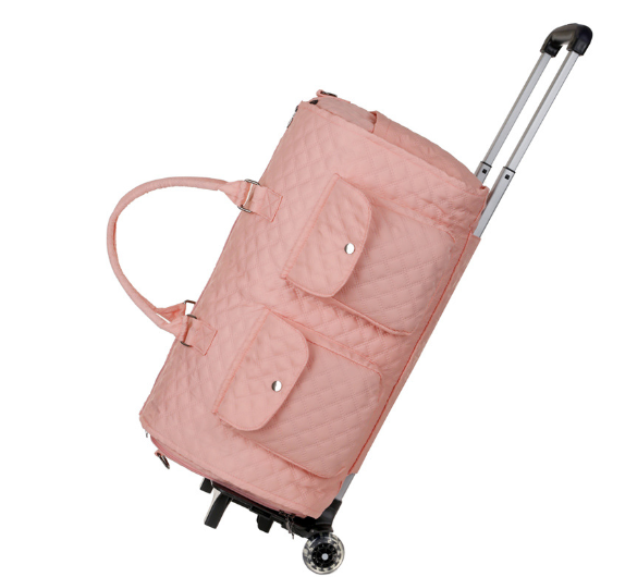 Bolsa de Viaje Duffel con Compartimento para Zapatos y Ruedas