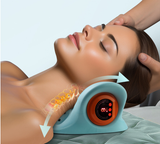 Masajeador Cervical Portátil con Almohada de Acupresión