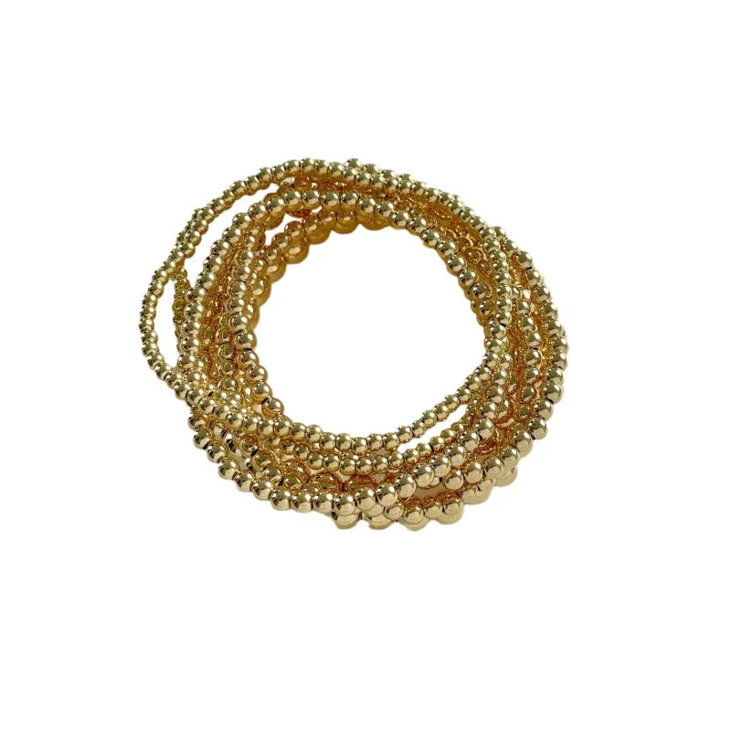 Set de 7 Pulseras de Diseño Avanzado y Lujo Ligero para Minorías