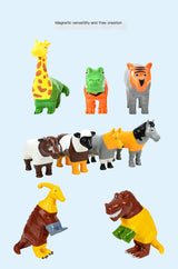 MagnetoZoo - Rompecabezas 3D de animales magnéticos