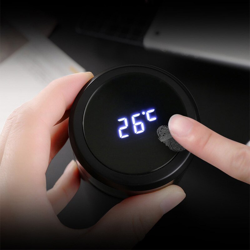 Botella Térmica con Pantalla de Temperatura LED