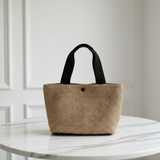 Bolsa Bohemia de Rattan Tejida