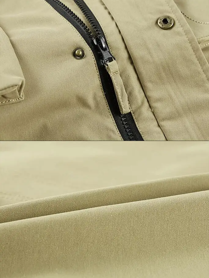 Refugio: Chaqueta de invierno con capucha para hombre