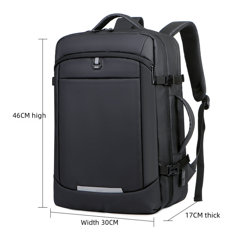 Mochila Expandible de Negocios (Hombre) - Impermeable para Laptop 16"