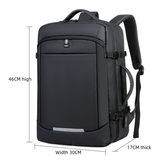 Mochila Expandible de Negocios (Hombre) - Impermeable para Laptop 16"