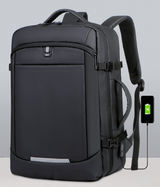 Mochila Expandible de Negocios (Hombre) - Impermeable para Laptop 16"