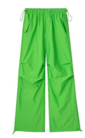 VELANIA: Pantalón Plisado Fluid con Cordón Ajustable