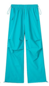 VELANIA: Pantalón Plisado Fluid con Cordón Ajustable
