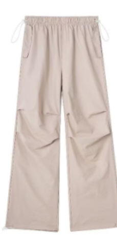 VELANIA: Pantalón Plisado Fluid con Cordón Ajustable