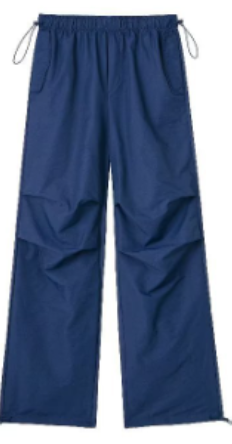 VELANIA: Pantalón Plisado Fluid con Cordón Ajustable