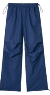 VELANIA: Pantalón Plisado Fluid con Cordón Ajustable