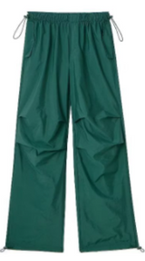 VELANIA: Pantalón Plisado Fluid con Cordón Ajustable