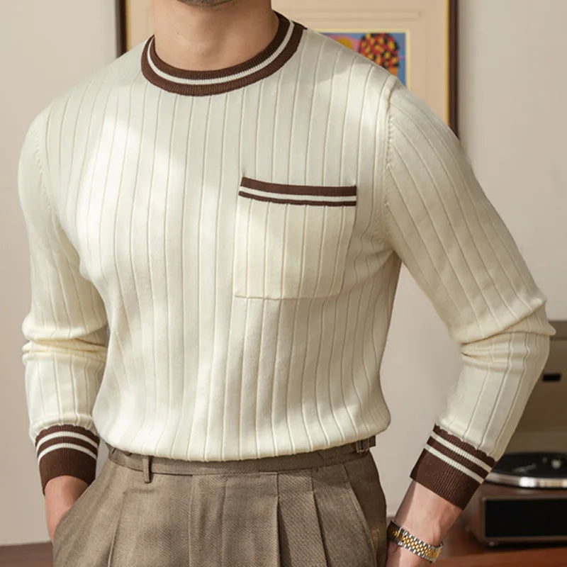 https://ae01.alicdn.com/kf/S9f6398a7a93e4074a58226bba1fc604ar/Casual-Round-Neck-Men-Knitted-Sweater-Striped-Contrasting-Colors-Pocket-Men-s-Pullover-Mode-Homme-Contrasting.jpg