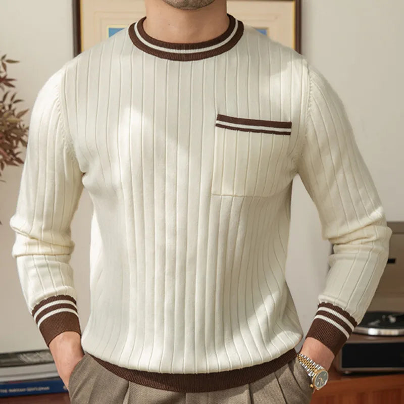 https://ae01.alicdn.com/kf/Sff3c4b911820421f97cfe9243a9d79a66/Casual-Round-Neck-Men-Knitted-Sweater-Striped-Contrasting-Colors-Pocket-Men-s-Pullover-Mode-Homme-Contrasting.jpg