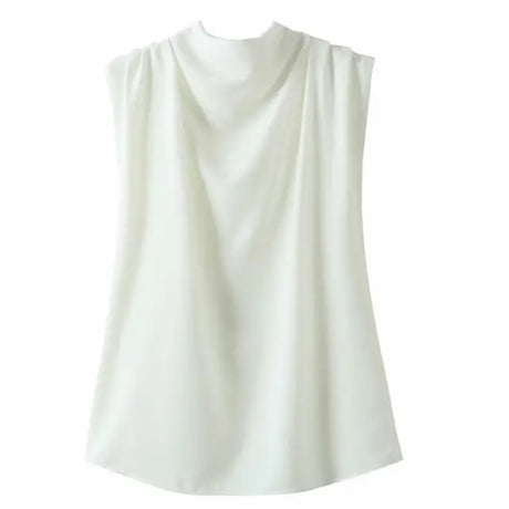 https://ae01.alicdn.com/kf/H566d8369a41c451095f04004e622b666X/Draped-Collar-Womens-Tops-and-Blouses-Elegant-Sleeveless-Solid-Office-Blouse-Ladies-Shirt-Casual-Top-Female.jpg_640x640.jpg