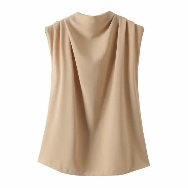 https://ae01.alicdn.com/kf/H96e87cd1ee324f2b879e4fb0fd259804X/Draped-Collar-Womens-Tops-and-Blouses-Elegant-Sleeveless-Solid-Office-Blouse-Ladies-Shirt-Casual-Top-Female.jpg_640x640.jpg