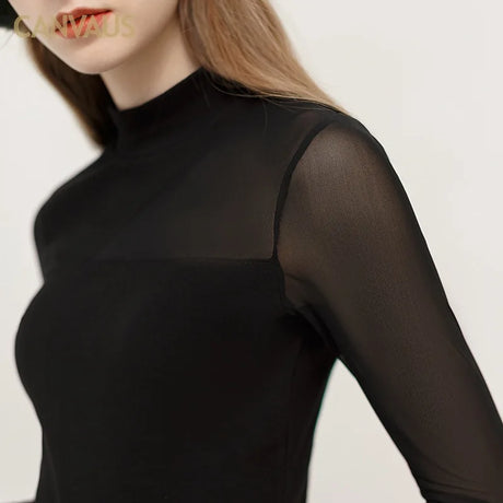 https://ae01.alicdn.com/kf/S6c60f19ae1f74dc68af1d7a1e01c8287f/European-and-American-style-women-s-spring-new-sexy-mesh-stitching-half-turtleneck-bottoming-shirt-perspective.jpg