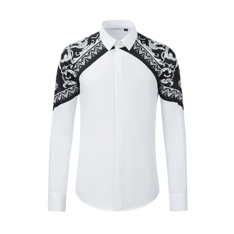 https://ae01.alicdn.com/kf/S28262dc286344bceaed63c38aa216927X/Luxury-Palace-Style-Patchwork-Shirt-for-Men-Long-Sleeve-Casual-Business-Dress-Shirts-Slim-Streetwear-Social.jpg