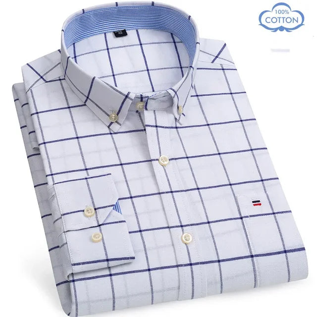 https://ae01.alicdn.com/kf/S1c3cca20392540e590fbbe228a693a55l/Men-Oxford-Fashion-100-Cotton-Long-Sleeve-Casual-Slim-Solid-Color-Plaid-Print-Stripe-Formal-Dress.jpg_640x640.jpg