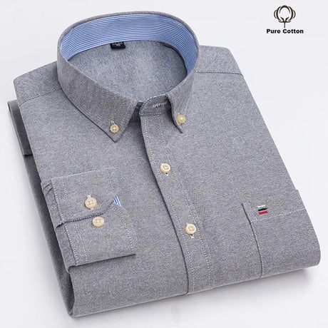 https://ae01.alicdn.com/kf/Sb5c5514cbc44423399ceaa347318677f0/Men-Oxford-Fashion-100-Cotton-Long-Sleeve-Casual-Slim-Solid-Color-Plaid-Print-Stripe-Formal-Dress.jpg_640x640.jpg